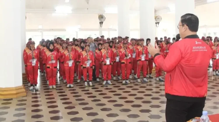 Wabup Lepas Kontingen Lebak menuju Popda Banten