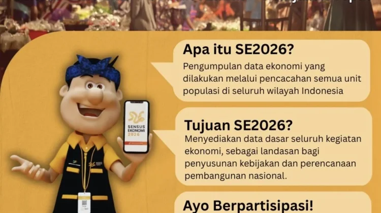 BPS Banten Ajak Pelaku Usaha Ikut Sensus Ekonomi 2026
