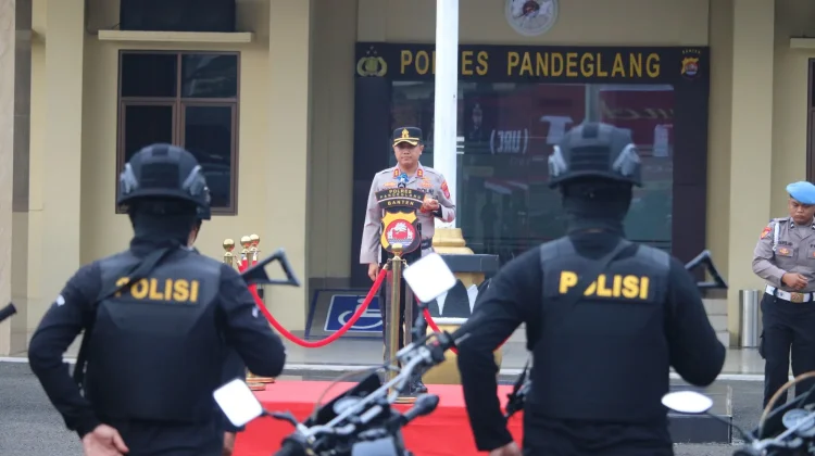 Cegah Curanmor dan Gangguan Kamtibmas, Polres Pandeglang Bentuk Tim URC