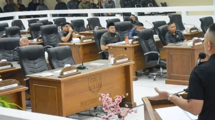 Rapat Paripurna Penyampaian Raperda Pertanggungjawaban APBD Tahun 2025