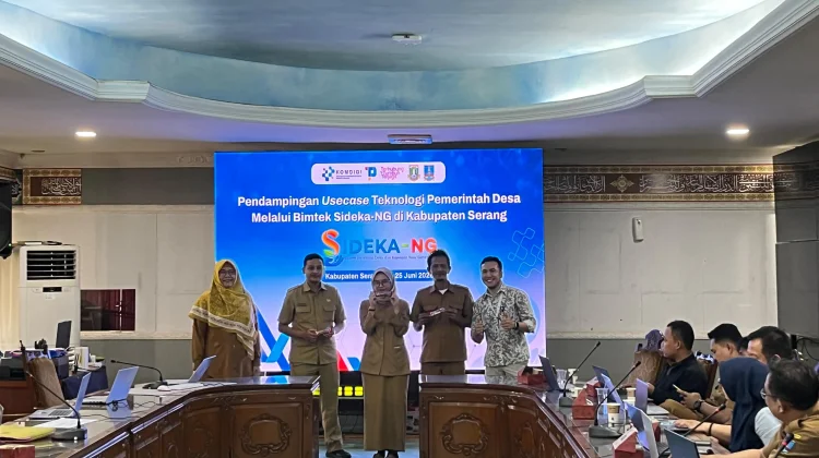 Diskominfo Kabupaten Serang Wujudkan Smart City hingga Desa