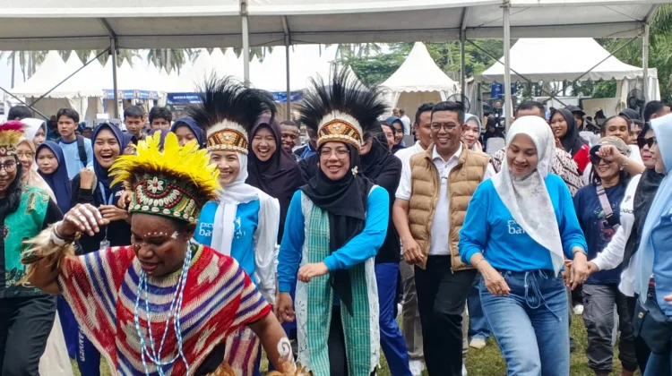 Tari Yospan Asal Papua Menutup Puncak Acara Exciting Banten Festival Tahun 2026