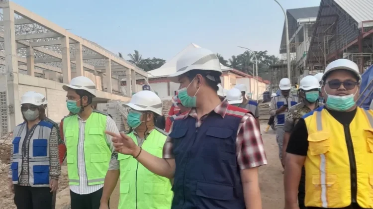 DPRD Pandeglang Tinjau Pembangunan Sekolah Rakyat