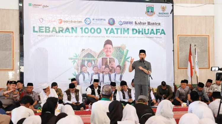 Wagub Dimyati ajak Masyarakat Banten Muliakan Anak-anak Yatim