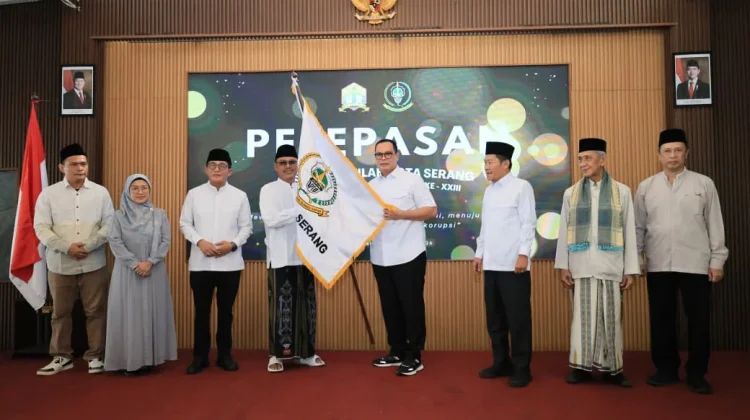 Kota Serang Berangkatkan 66 Kafilah untuk MTQ Banten 2026