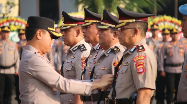 Polres Pandeglang Lakukan Rotasi Pejabat Utama dan Kapolsek