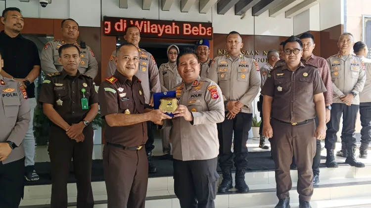 Kajari Cilegon Perkuat Sinergitas dengan Polres Cilegon