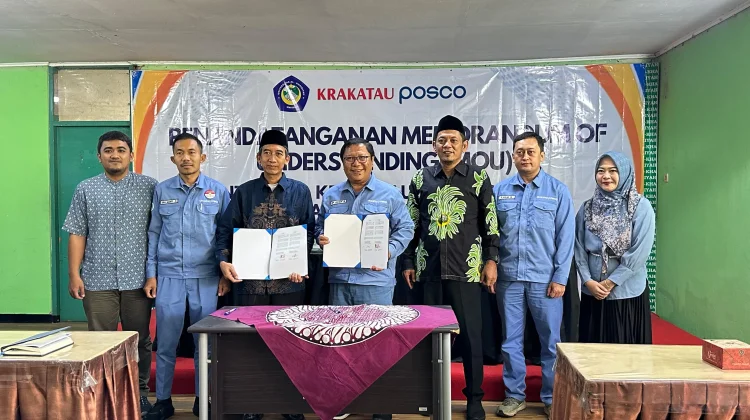 Krakatau Posco dan Unival Sepakat Kembangkan Pendidikan Berkelanjutan
