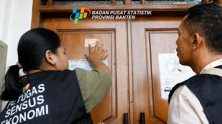 Sensus Ekonomi 2026 di Banten Sudah Mencapai 40 Persen