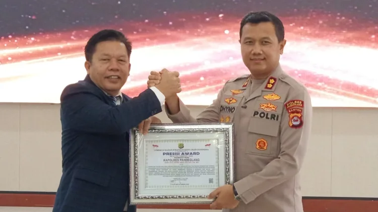 Kapolres Pandeglang Raih Presisi Award