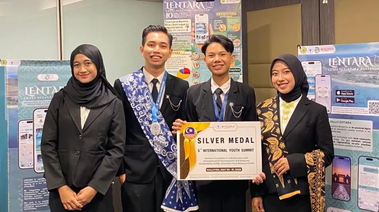 Mahasiswa Untirta Raih Silver Medal Internasional