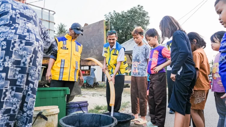BBWSC3 Salurkan Bantuan Air Bersih bagi Masyarakat Terdampak Kekeringan di Lebak