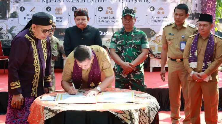 Bupati Tangerang Buka Festival Kampung Budaya Kemuning