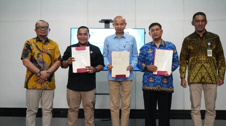 BPN Kota Serang Serahkan Sertipikat Tanah BMN kepada Tiga Instansi di Banten