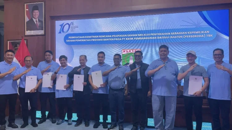 Pemprov Banten Alihkan Saham Bank Banten Kepada Delapan Daerah