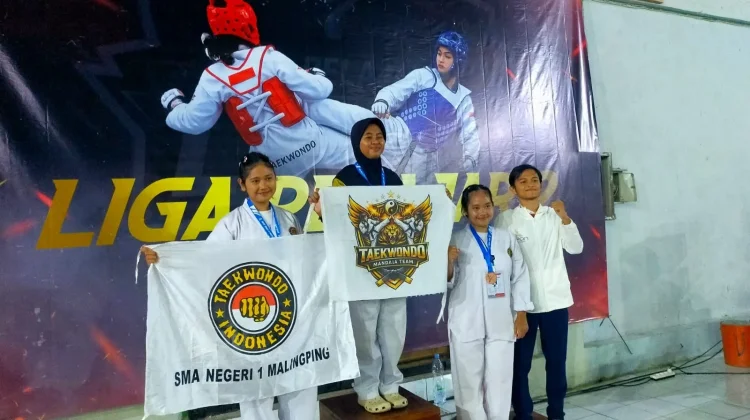 MAN 2 Lebak Sabet Juara Umum di Liga Pelajar Taekwondo Tahun 2026