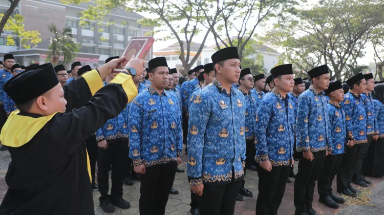 Sebanyak 533 ASN Baru Kota Serang Diminta Bawa Perubahan