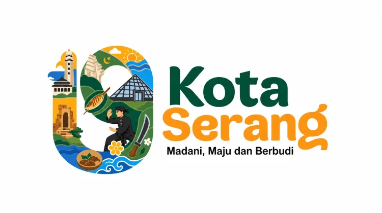 Logo HUT Ke-19 Kota Serang Angkat Unsur Budaya dan Identitas Daerah