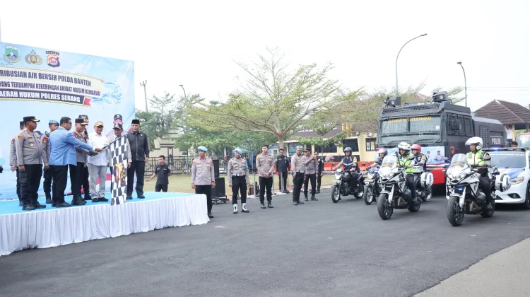 Wagub Apresiasi Polda Banten Salurkan Air Bersih untuk Warga Terdampak