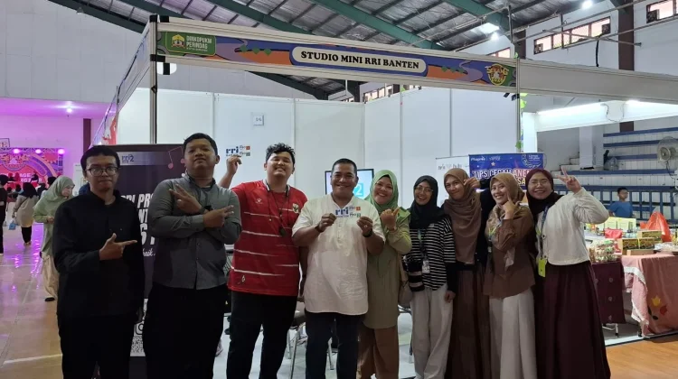 RRI Banten Hadirkan Studio Mini di Kota Serang Fair 2026