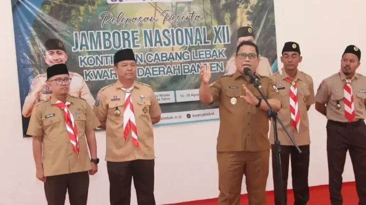 Sebanyak 32 Pramuka Lebak Ikuti Jambore Nasional XII