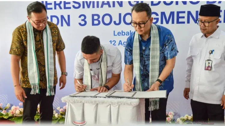 Bupati Lebak Resmikan Renovasi SDN 03 Bojongmenteng