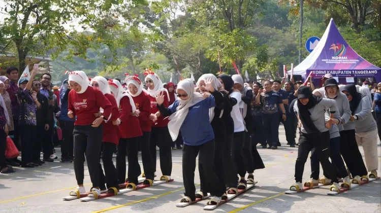 Meriahkan HUT RI, Pemkab Tangerang Gelar Lomba Olahraga Tradisional