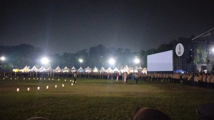 Jambore Nasional Dibuka, 25 Ribu Pramuka Berkumpul