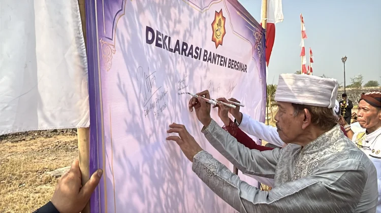 Kesultanan Banten Jadikan HUT RI Momentum Ajak Warga Jauhi Narkoba