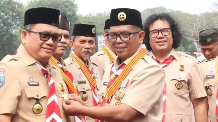 Wabup Lebak Terima Lencana Dharma Bhakti Pramuka