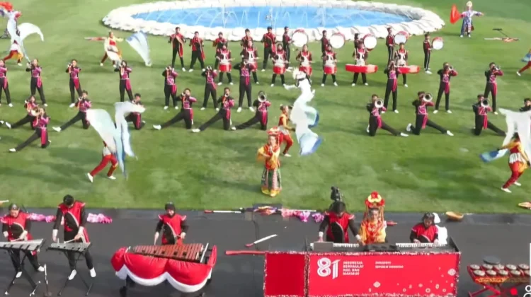 Marching Band Sega Ukir Kenangan di Istana Negara