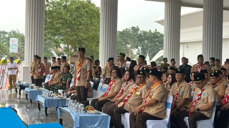 Kwarda Banten Gelar Upacara Peringatan Hari Ulang Tahun Pramuka ke-65