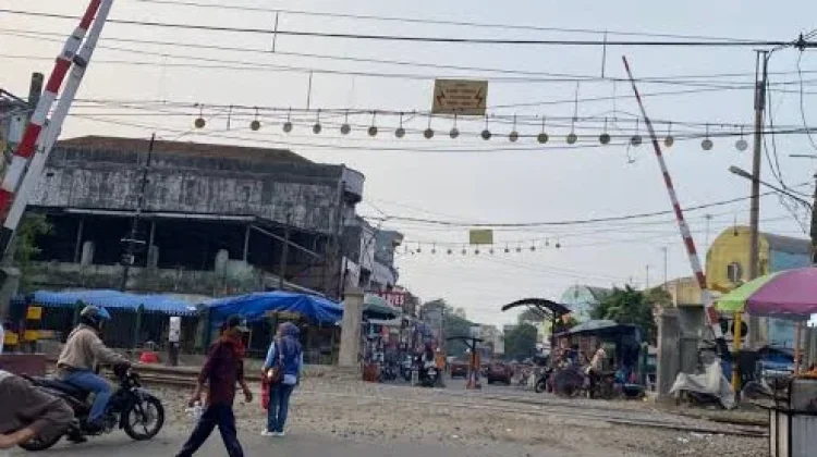 Perlintasan Kereta Api Pasar Rangkasbitung Ditutup Permanen 31 Agustus 2026