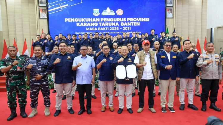 Kukuhkan Karang Taruna Banten, Andra Soni Nostalgia Pernah Jadi Ketua RW
