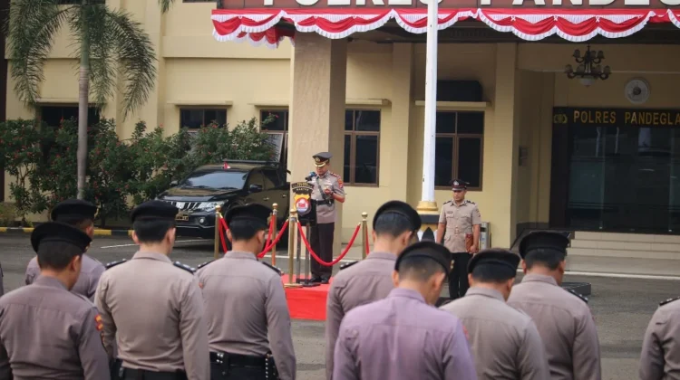 Polres Pandeglang Gelar Upacara Peringatan Hari Juang Polri 2026