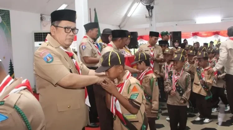Ribuan Pramuka Lebak Terima Penganugerahan Pramuka Garuda 2026