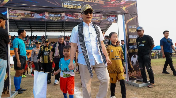 Wagub Banten Buka Jawara Cup 1 Dewa United