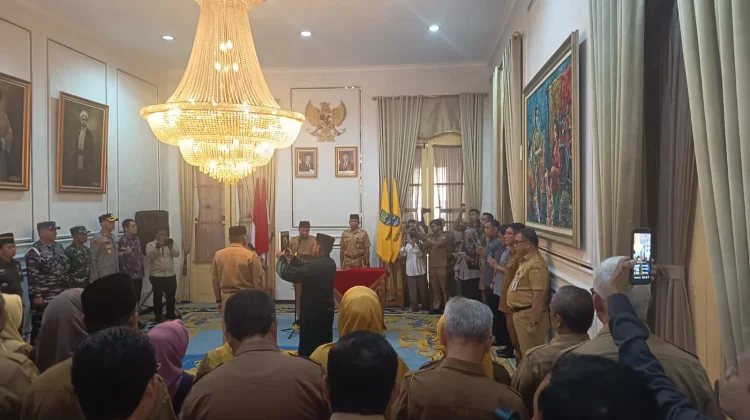 Aziz Setia Ade Putra Ditetapkan Sebagai Sekda Cilegon Definitif