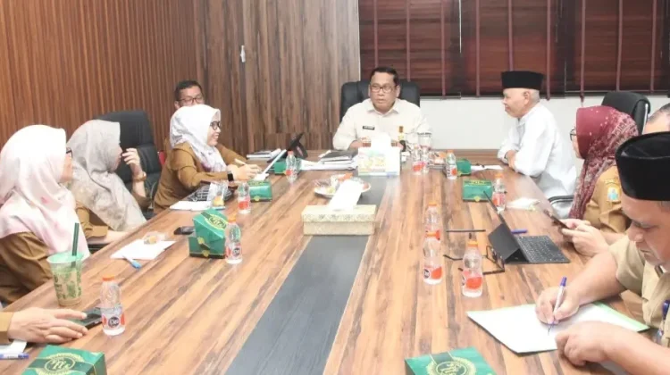 Perkuat Kolaborasi, Wabup Pimpin Rakor Tim Percepatan Penurunan Stunting