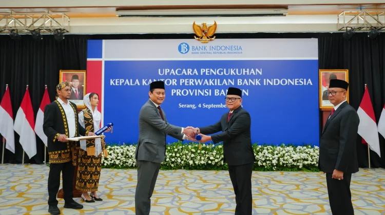 Deputi Gubernur Kukuhan Sofwan Kurnia Sebagai Kepala BI Banten