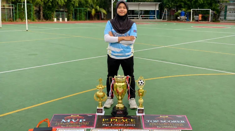 Dari Ajakan Teman, Aida Tekuni Futsal hingga Berprestasi