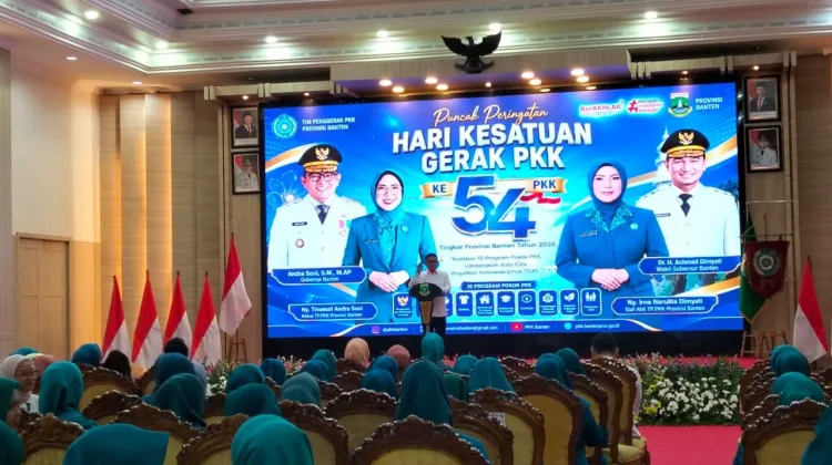 Penguatan 10 Program Menjadi Andalan PKK Banten menuju Indonesia Emas 2045