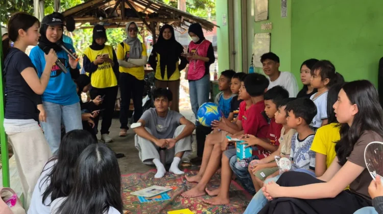 World Cleanup Day Banten Kenalkan Pengelolaan Sampah pada Anak Lewat Literasi