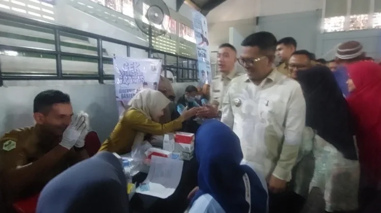 Cek Kesehatan Gratis Lebak Capai 67 Persen