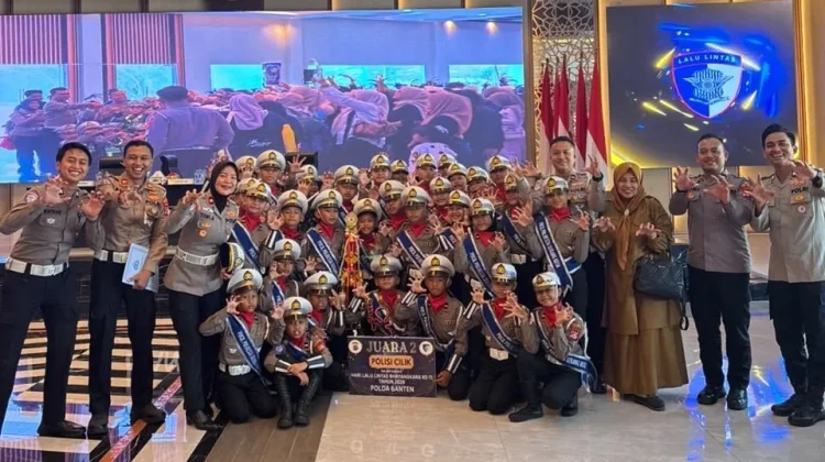 Polisi Cilik Binaan Polresta Serang Kota Raih Juara 2 di Polda Banten