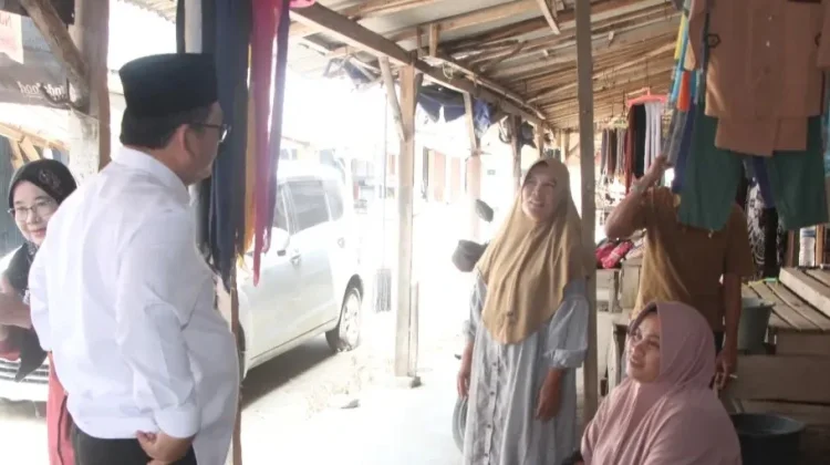 Wabup Lebak Tinjau Pasar dan Terminal Malingping
