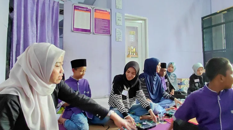 Berbagi Bahagia, Relawan Tangan Setara Gelar Kegiatan Sosial di Serang