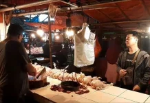 Harga Pangan di Pasar Badak Pandeglang Meroket