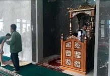 Wajah Bersih Masjid Al-Istiqomah Bikin Jemaah Betah