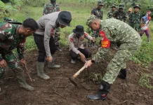 TMMD ke-127 Perkuat Infrastruktur Desa Sukamenak